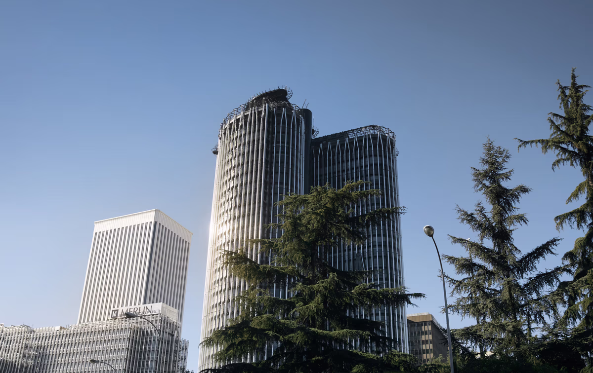 Inflation påvirker bank- og finanssektorens kunder. På billedet ses nogle af de bygninger, som finanssektorens kunder investerer i. Dog ser det ud til at der er et økonomisk barsk år i vente.